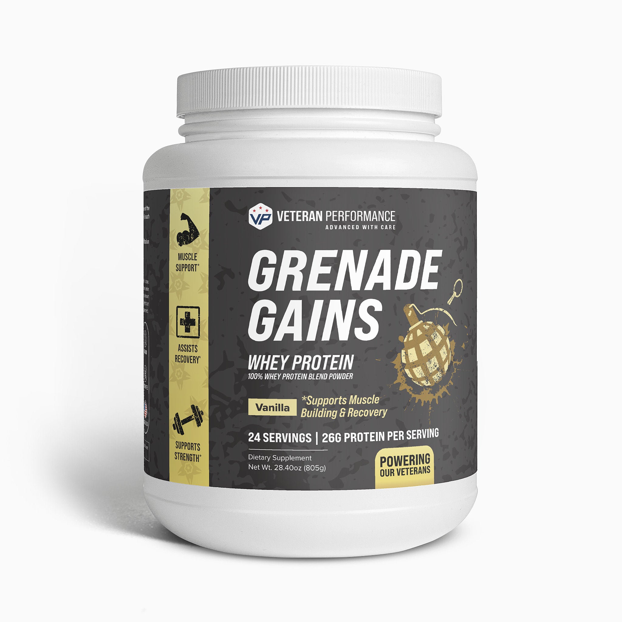 Advanced 100% Whey Protein Isolate (Vanilla)