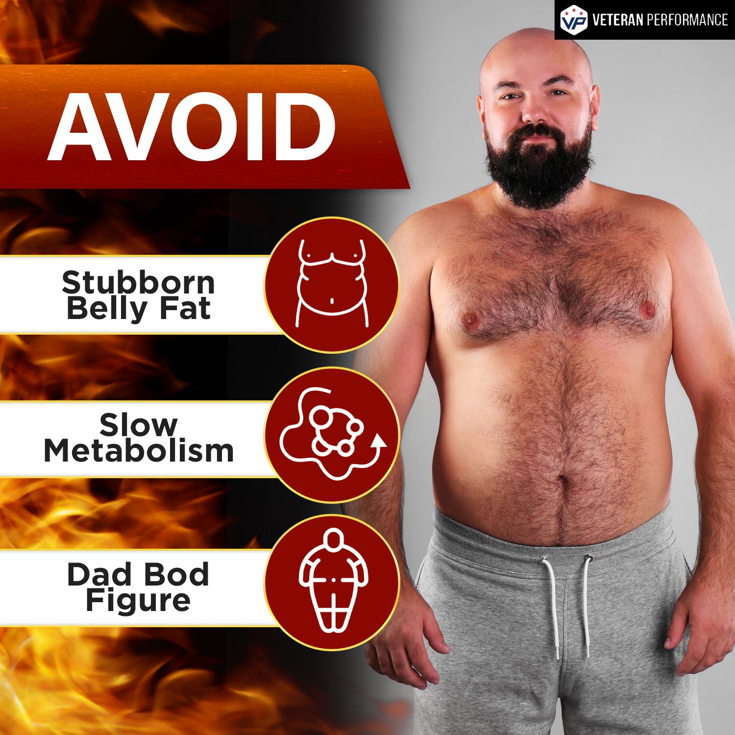 Veteran Performance Burn Zone – GLP-1 Booster - Thermogenic Fat Burner for Energy, Focus & Metabolism