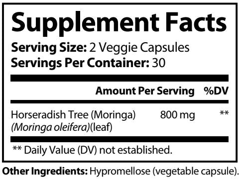 Super One Moringa Oleifera - Nutrient Rich + Antioxidant Support