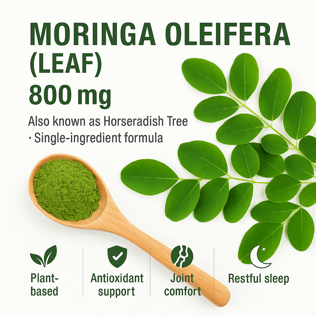 Super One Moringa Oleifera - Nutrient Rich + Antioxidant Support