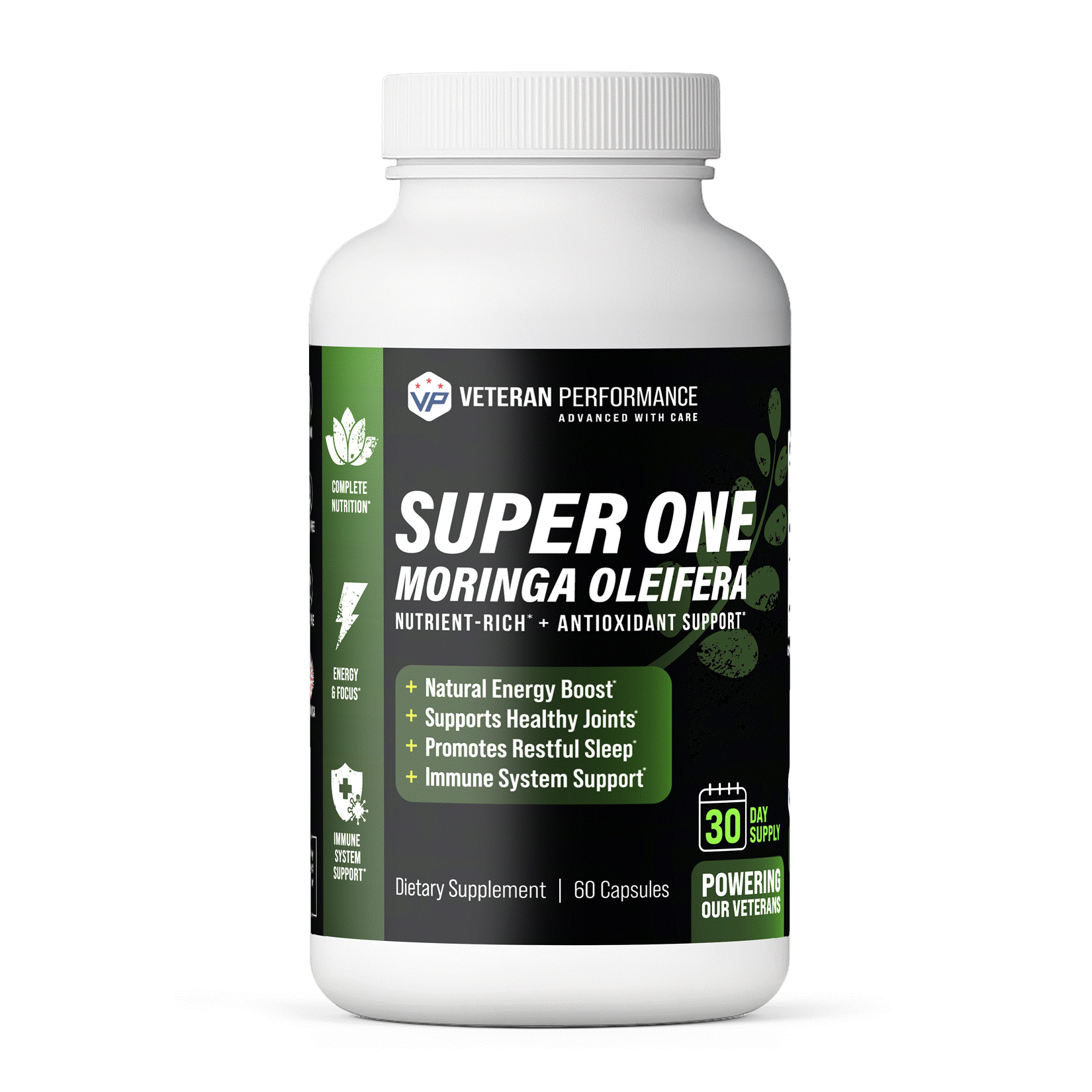 Super One Moringa Oleifera - Nutrient Rich + Antioxidant Support